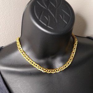 Vintage Metal Necklace 15.5 Inches